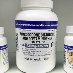 Hydrocodone bitartrate and acetaminophen