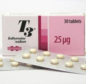 T3 25mcg 30 Tabs
